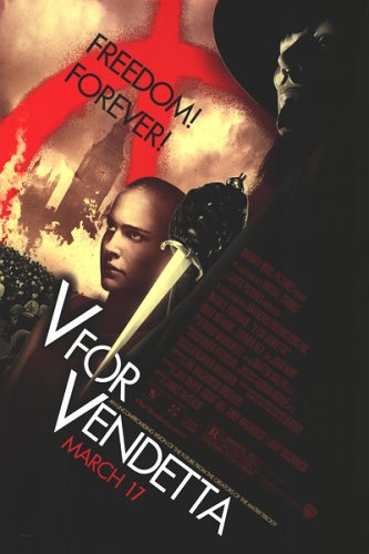 В - значит Вендетта (V for Vendetta)